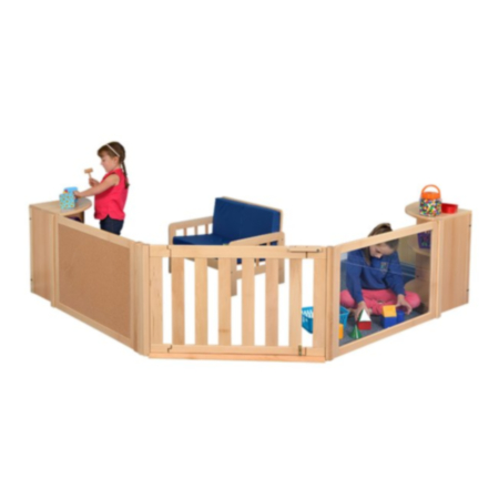 Chasewood Nursery Playscape Room Divider Set Scene 6