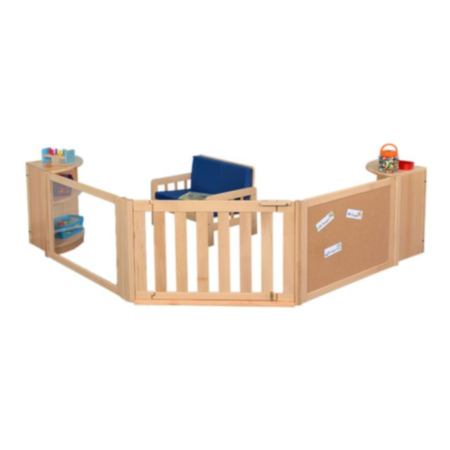Chasewood Nursery Playscape Room Divider Set Scene 6