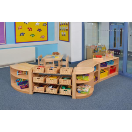 Chasewood Nursery Playscape Room Divider Storage Combination - Set 7