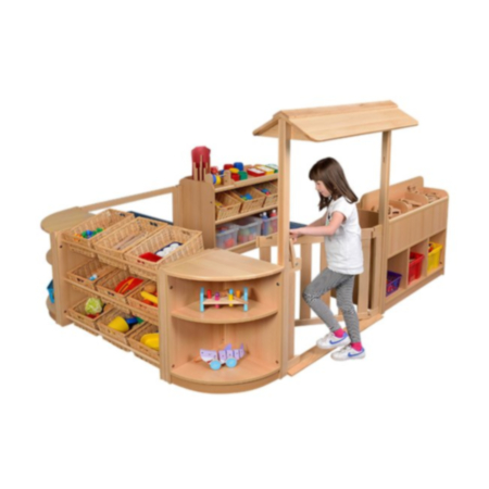 Chasewood Room Divider Storage Set - Scene 9