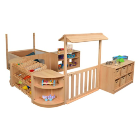 Chasewood Nursery Room Divider Storage Set - Scene 10