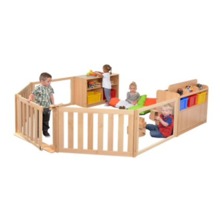 Chasewood Room Divider Storage Set - Scene 12
