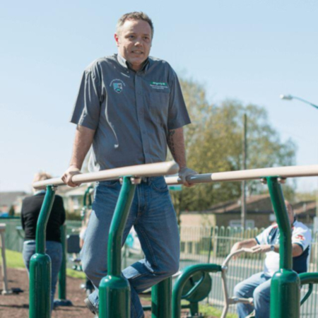 Parallel Gym Bars Outdoor Fitness Equipment