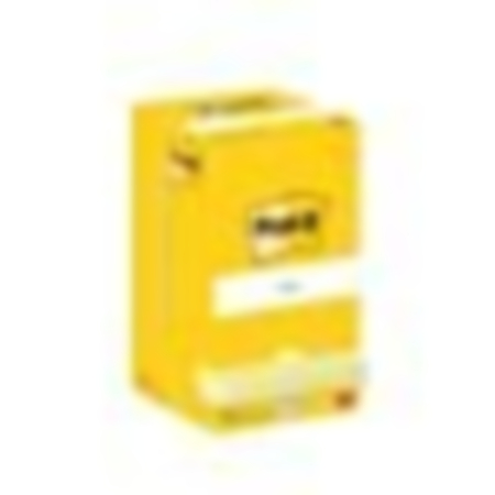 Postit Notes Yellow Pack 12 76x76mm
