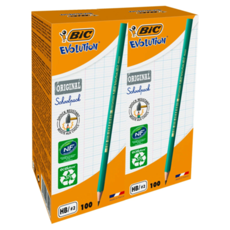Bic Evo Orig Graphite Pencils Pack 200