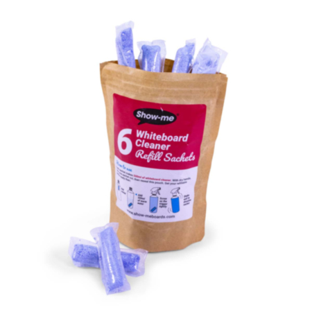Show-me Whiteboard Cleaner Sachets