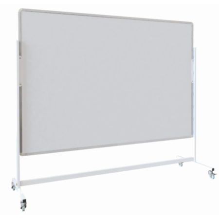 Non-Magnetic Double Sided Mobile Whiteboard - Landscape
