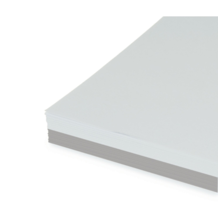 A1 White Pasteboard  Pack 50 260micron Thin