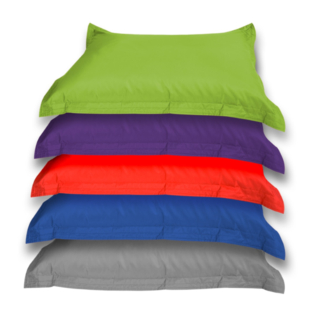 Primary Student&#039;s Bright Bean Bag Floor Cushion - Pack of 5