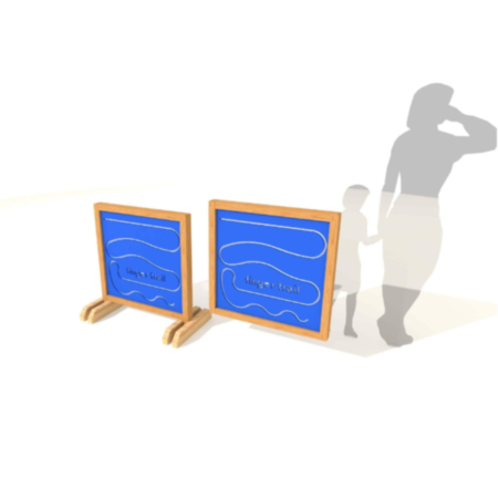 Timotay Outdoor Playground Freestanding Interactive Finger Tracing Panels