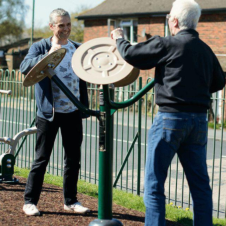 Tai Chi Spinners Outdoor Fitness Equipment