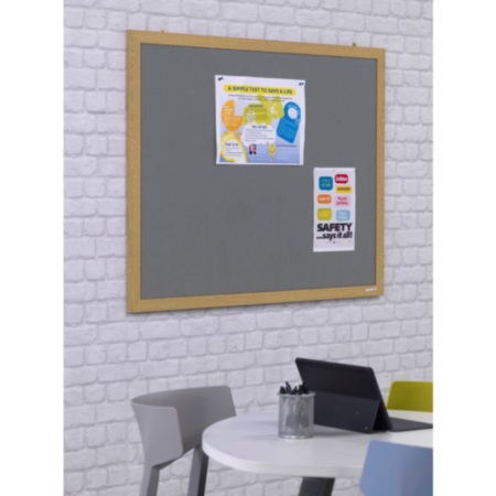 Eco Friendly Wood Effect Frame Noticeboards