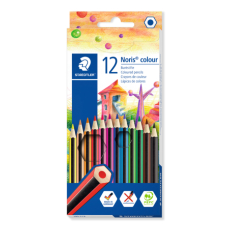Noris Club Pencil Asst  Pack 12