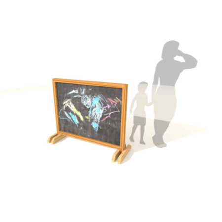 Timotay Outdoor Freestanding Playground Chalkboard Panel