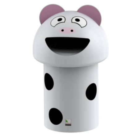 Outdoor Recycled Calfy Mini Buddy Bin for Playgrounds