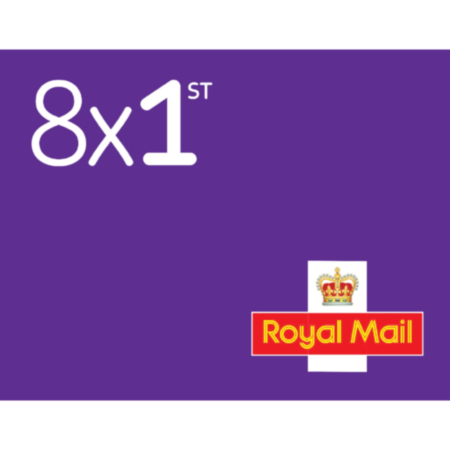 Royal Mail 1st Class Stamp Book of 8 - Price subject to change in line with Royal Mail prices