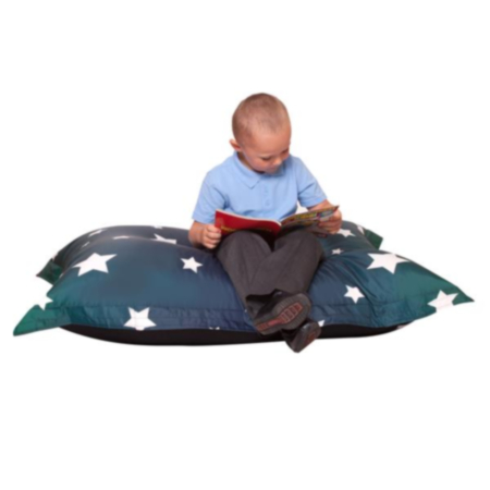 School Giant UV Reflective Star Print Sensory Floor Cushion