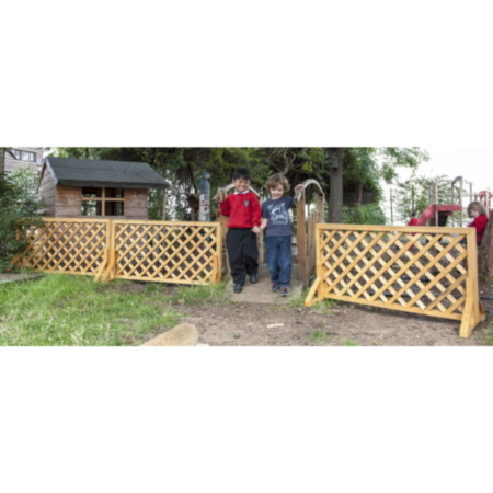 Early Years Wooden Outdoor Small Divider - Set of 3