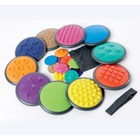 Early Years Active Play Tactile Stepping Discs - Complete Set