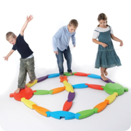 Early Years River Balancing Path for Children Set of 6 