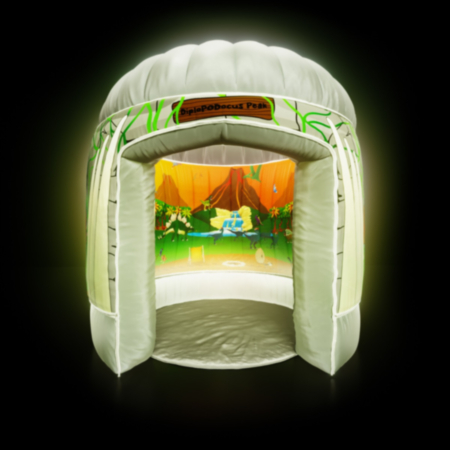 Early Years Indoor Walking with Dinosaurs Sensory Experience Pod 