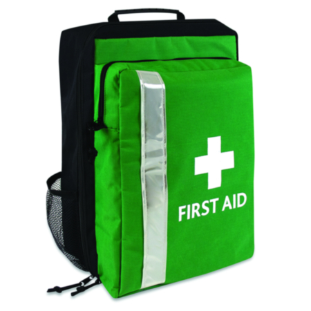 BS8599-1 School Trip Kit Green Rucksack