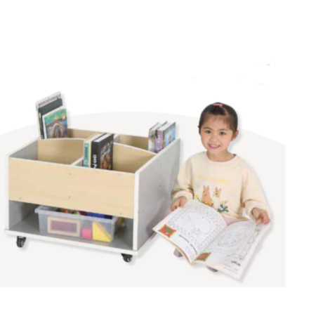 Early Years Thrifty Wooden Grey Mobile Classroom Kinderbox