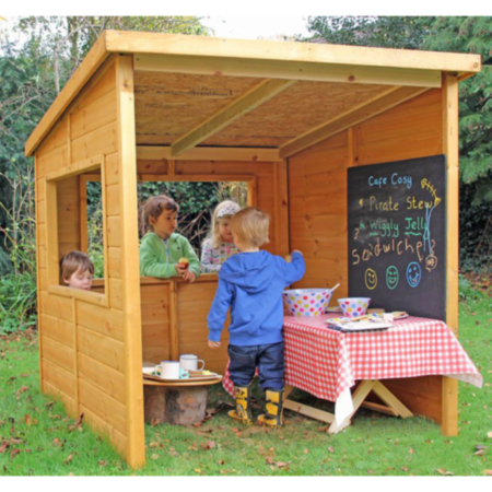 Early Years Outdoor Role Play Café Shed