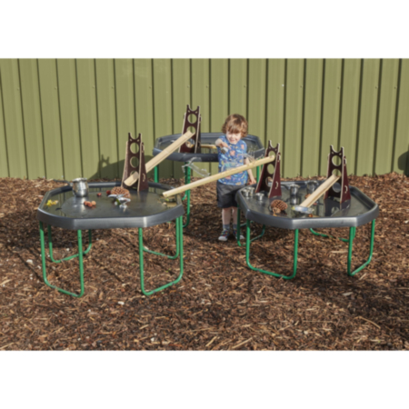 3 Tuff Spots &amp; 3 Multi Height Stands