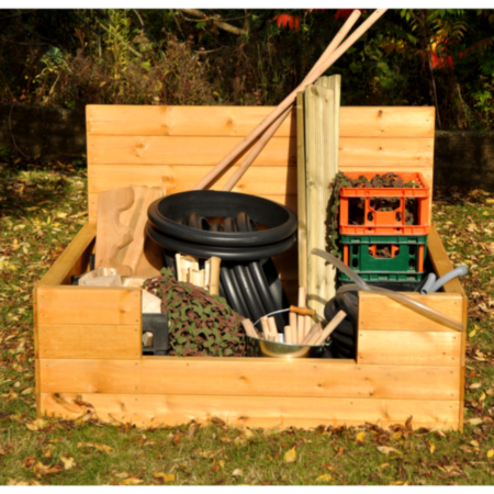 Early Years Wooden Loose Parts Bunker