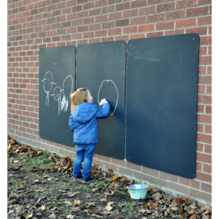 Outdoor Wall Mounted 3M Blackboard Set - 3 Pack