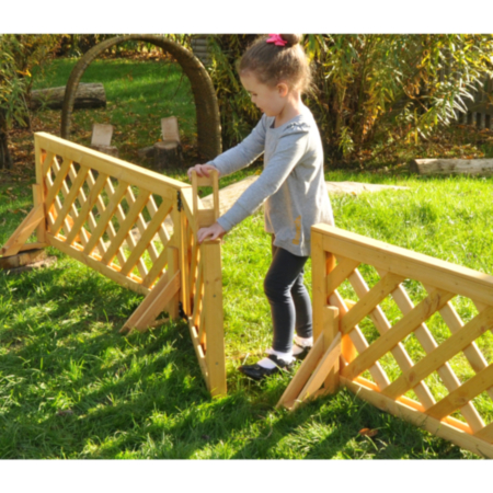 Early Years Wooden Mini Gateway &amp; Fences Set