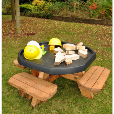 Early Years Outdoor Tuff Spot Friendly 8 Seater Picnic Bench
