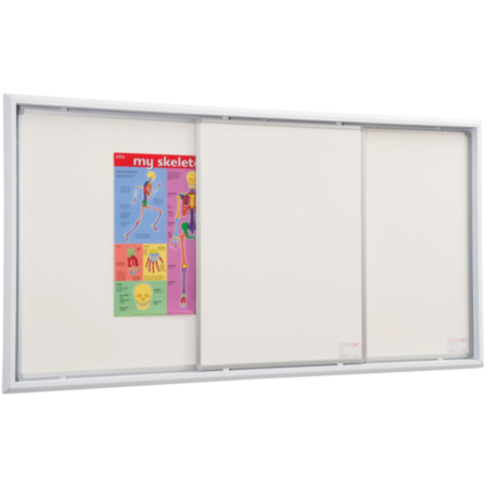 Non-Magnetic Sliding Whiteboard System