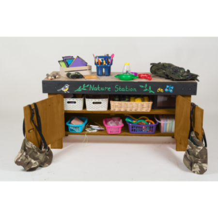 Wooden Outdoor Universal Storage Bench