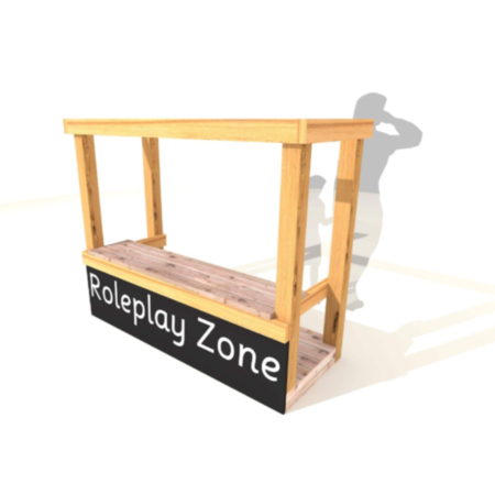 Timotay Outdoor Children&#039;s Playground Wooden Role Play Shop