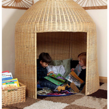 Early Years Indoor Wicker Hideout