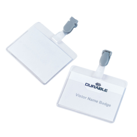 Visitors Badges 60x90mm Pack 25