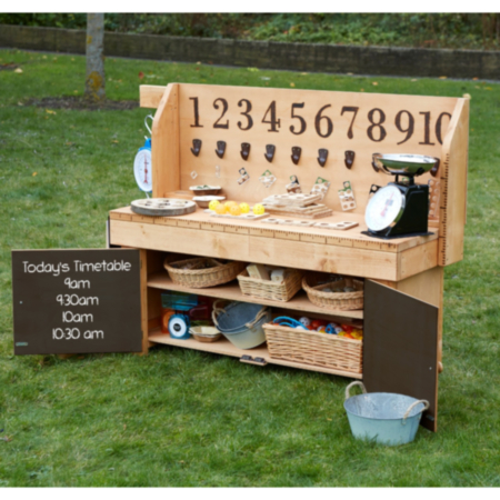 Early Years Wooden Maths Learning Station 
