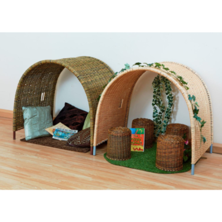 Early Years Space Saving Medium Sized Wicker Arch - Pack of 2