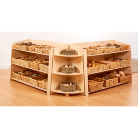 Early Years Healdswood Shelf and Corner Set