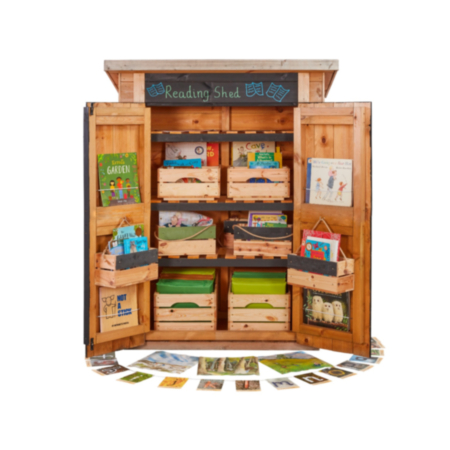 Early Years Outdoor Wooden Book Boxes Accessory Kit