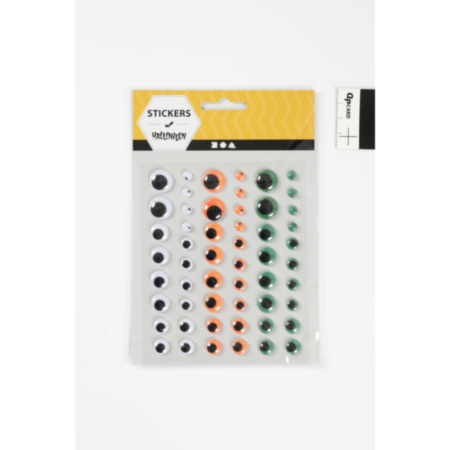 Peel And Stick Wiggly Eyes Pack 100
