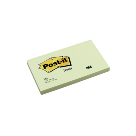 Postit Notes Yellow Pack 12 76x127mm