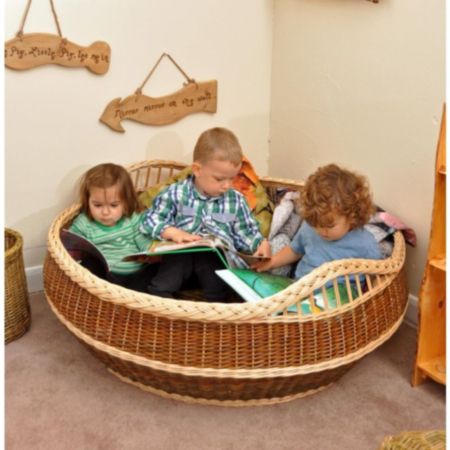 Early Years Giant Book Basket (for 3)