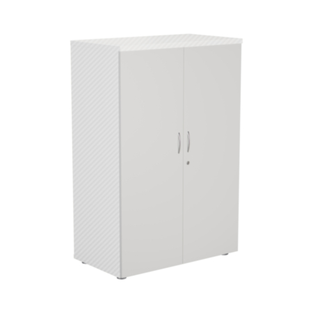 Wooden Cupboard 1200 - White