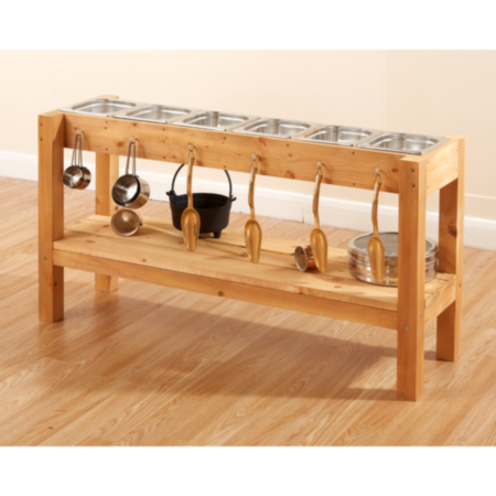 Early Years Wooden Pick And Mix Active Play Potion Bench