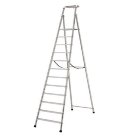 Extra Heavy Duty Aluminium Step Ladders 27.5 KG
