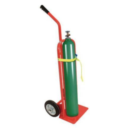 Lightweight oxygen cylinder truck