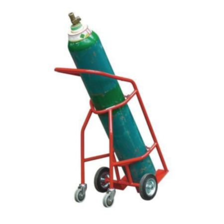 Cylinder carriers, with castor support